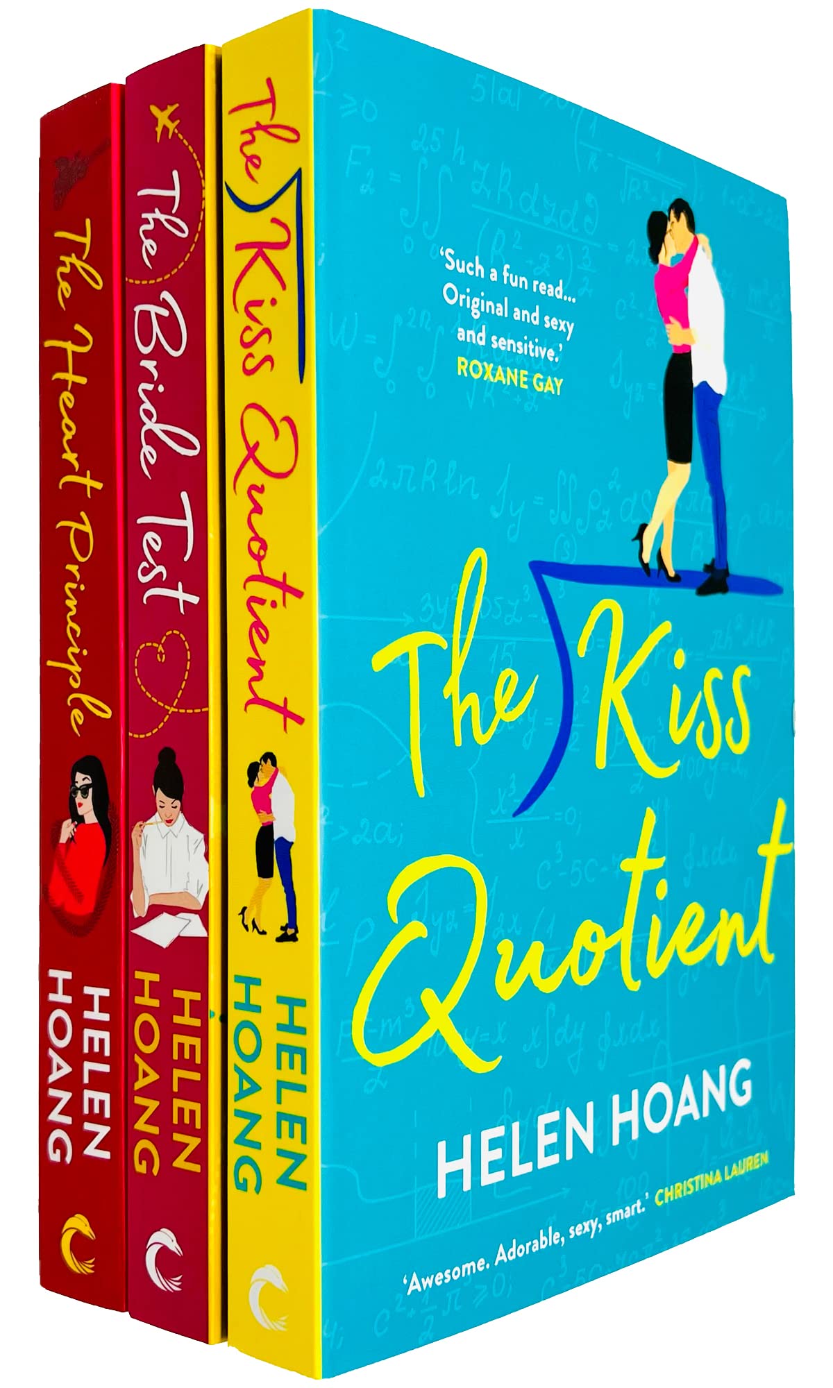 The Kiss Quotient Series 3 Books Collection Set by Helen Hoang - The Kiss Quotient, The Bride Test, The Heart Principle - Paperback Adult Contemporary Romance