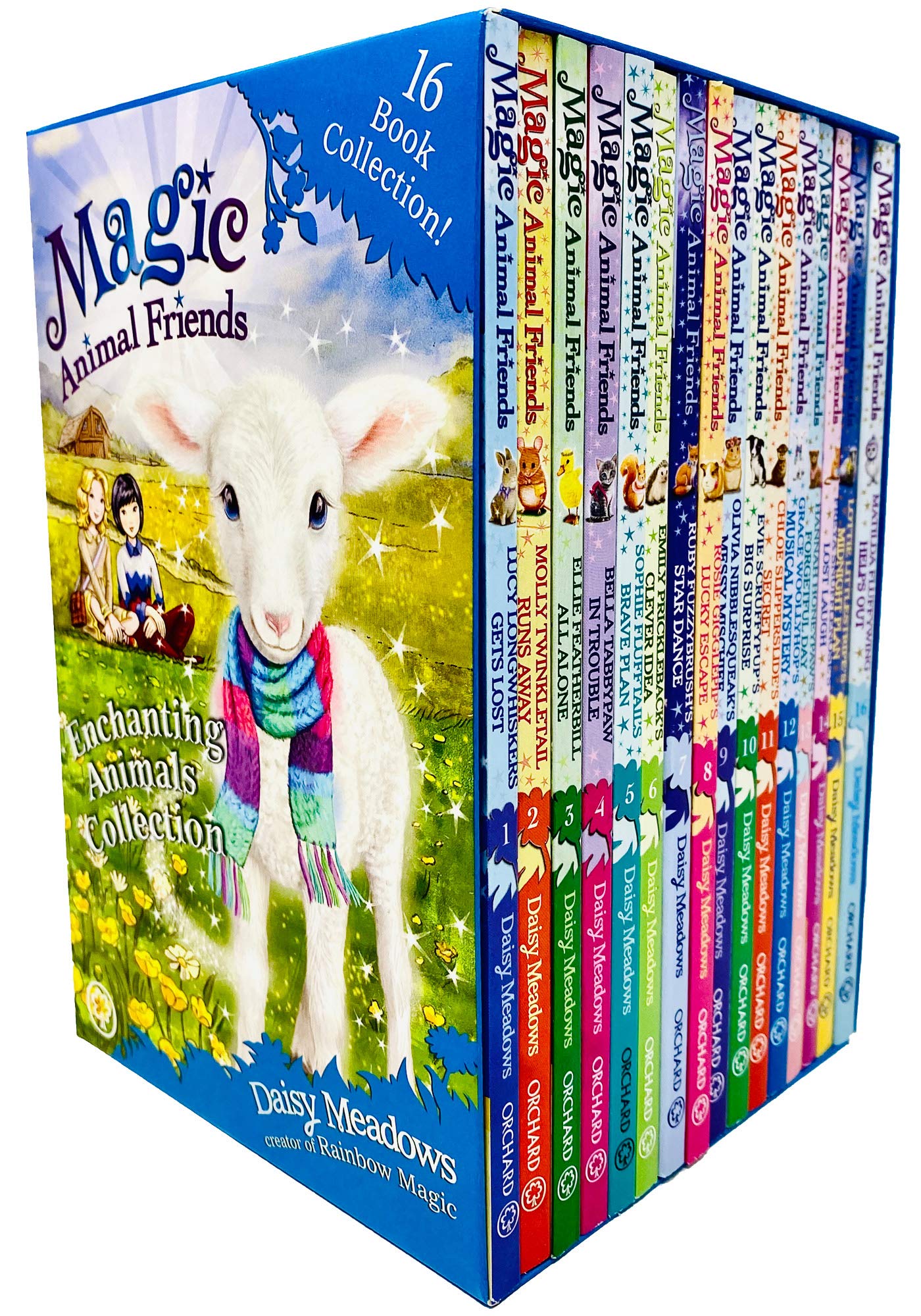 Magic Animal Friends 16 Books Collection Set by Daisy Meadows - Series 1-4 Paperback Chapter Books for Ages 5-7
