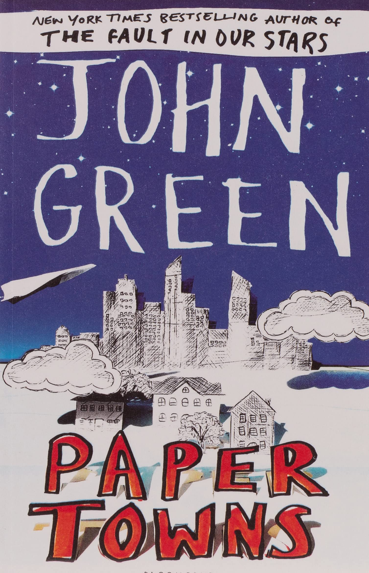 Paper Towns by John Green - Young Adult Contemporary Mystery Paperback, Ages 12+