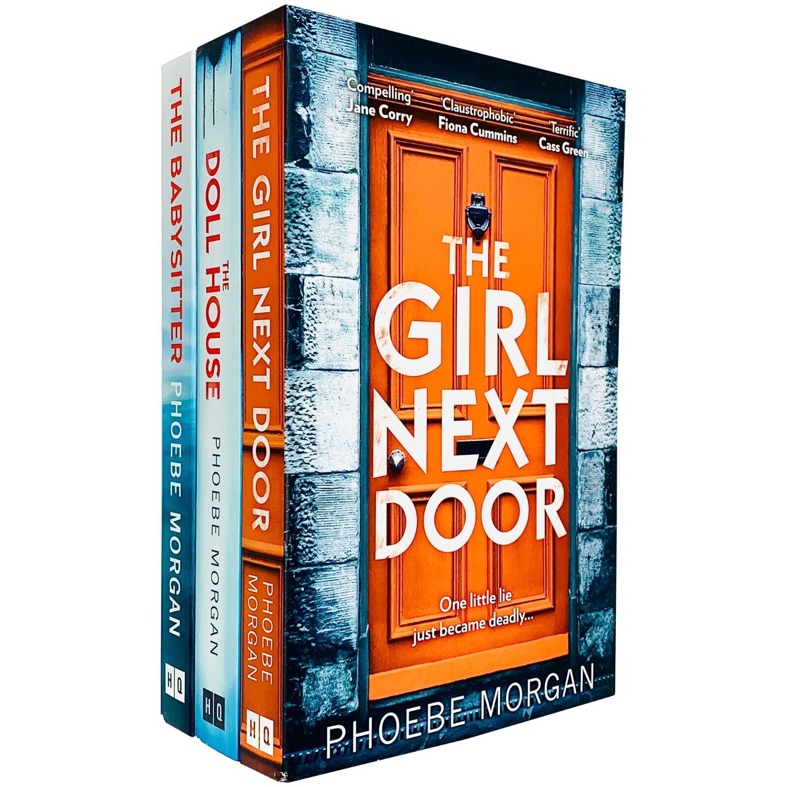 Phoebe Morgan 3 Books Collection Set - The Girl Next Door, The Babysitter & The Doll House - Paperback psychological thrillers