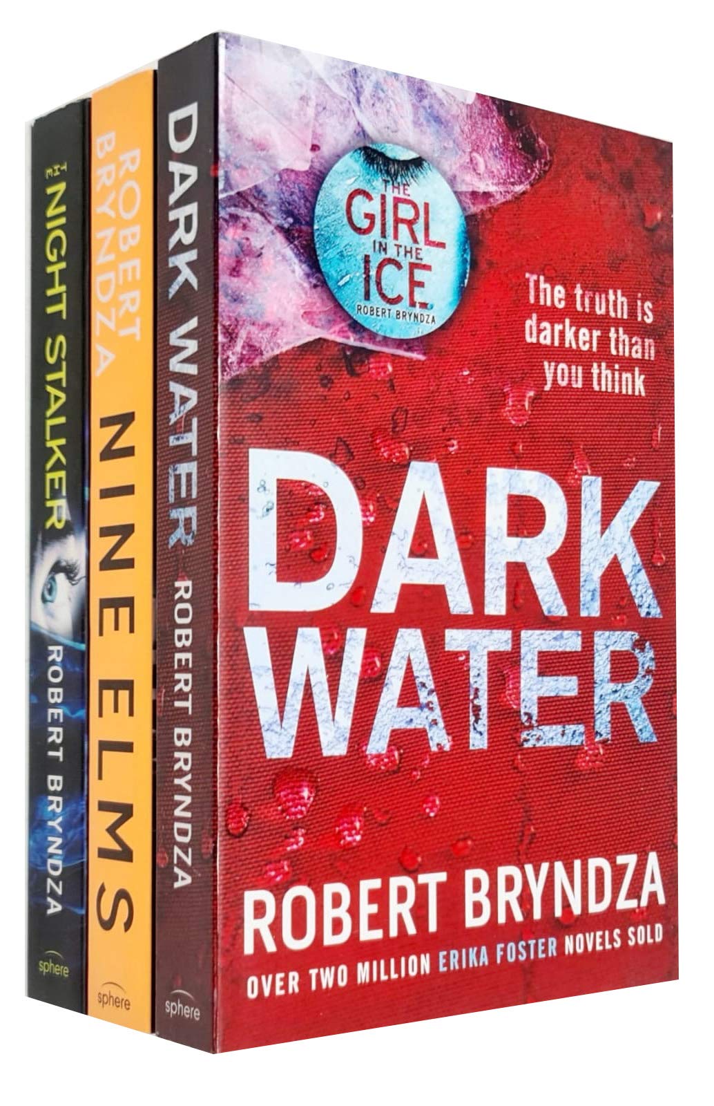 Robert Bryndza 3 Books Collection Set paperback - Dark Water, Nine Elms, The Night Stalker crime thrillers