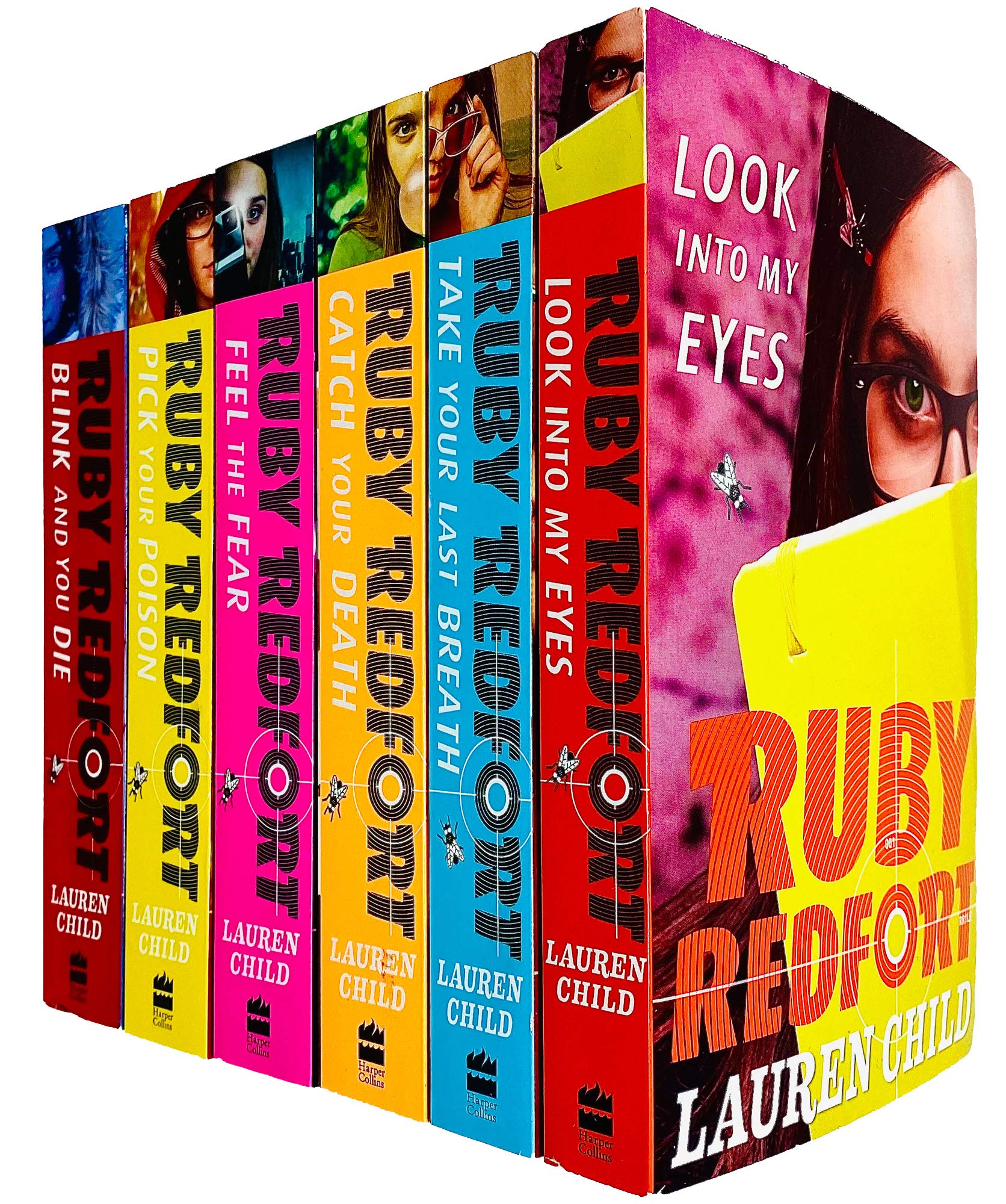 Ruby Redfort Complete Series 6 Books Collection Set by Lauren Child - Paperback - Ages 9-14
