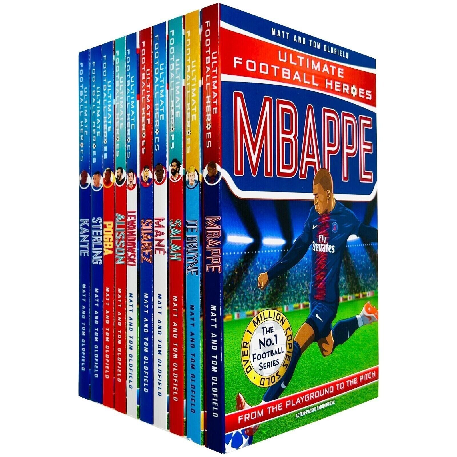 Ultimate Football Heroes Series 2 by Matt & Tom Oldfield 10 Books Collection Set - Lets Buy Books