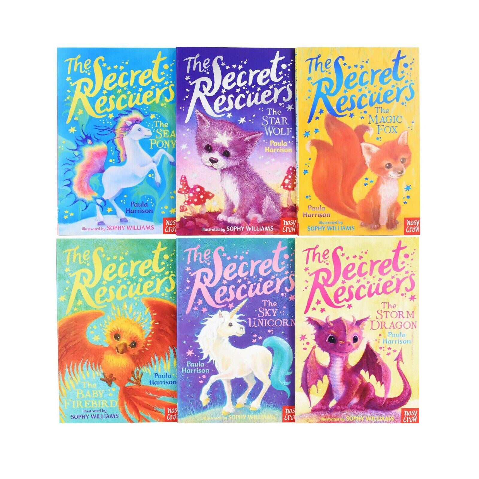 The Secret Rescuers Series Books 1 - 6 Collection Set (Storm Dragon) by Paula Harrison - Lets Buy Books