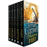 Sharpe Series Books 11 - 15 Collection Set by Bernard Cornwell (Fury, Battle, Company...) - Lets Buy Books