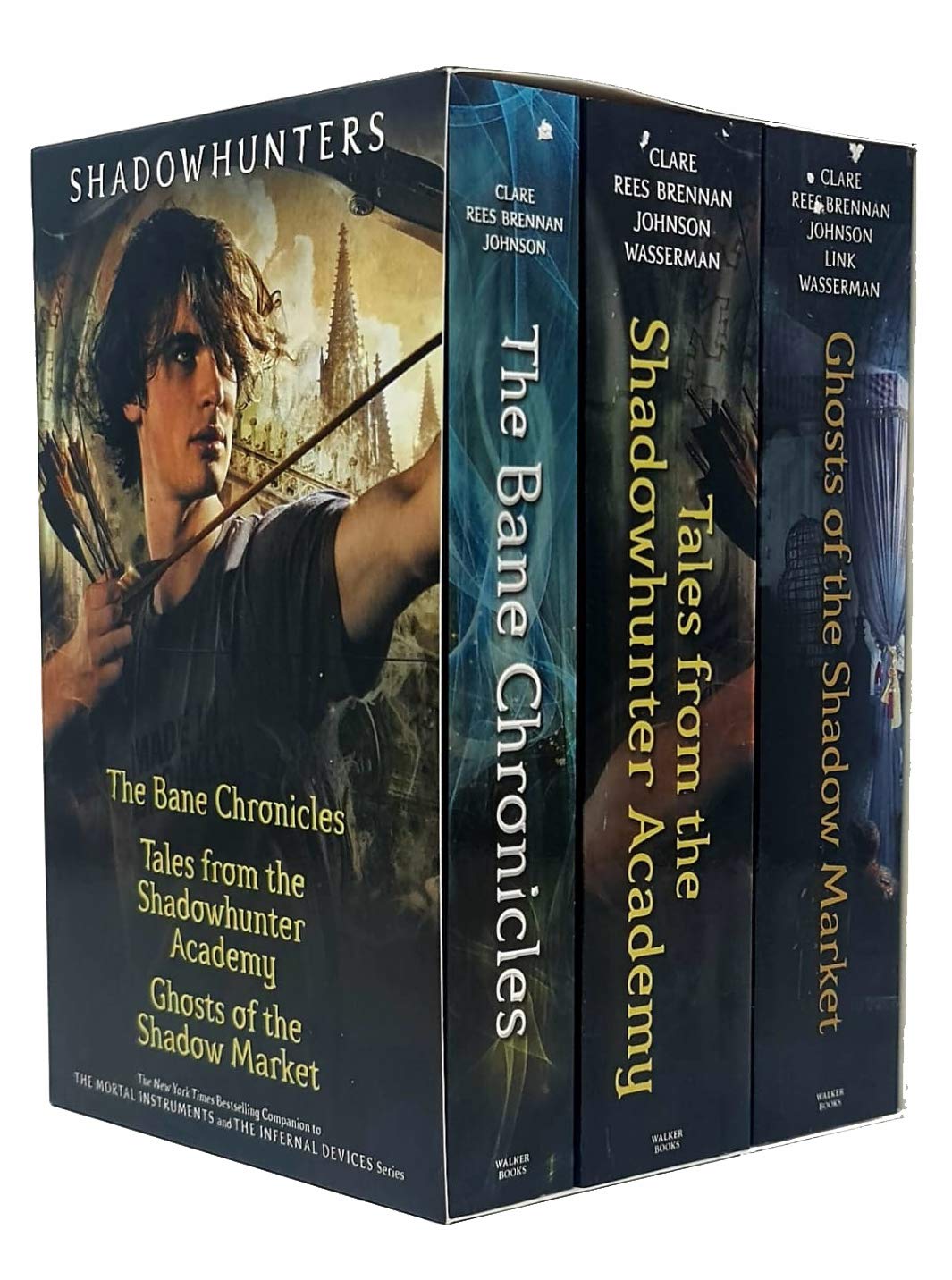 Shadowhunters Series 3 Books Collection Set by Cassandra Clare - Paperback Box Set Cover