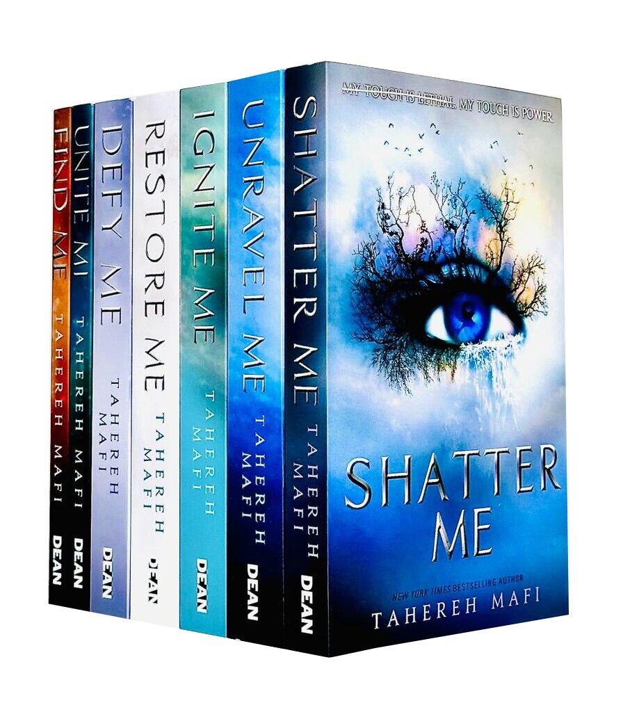 Shatter Me Series 7 Books Collection Set by Tahereh Mafi - Young Adult Paperback front cover