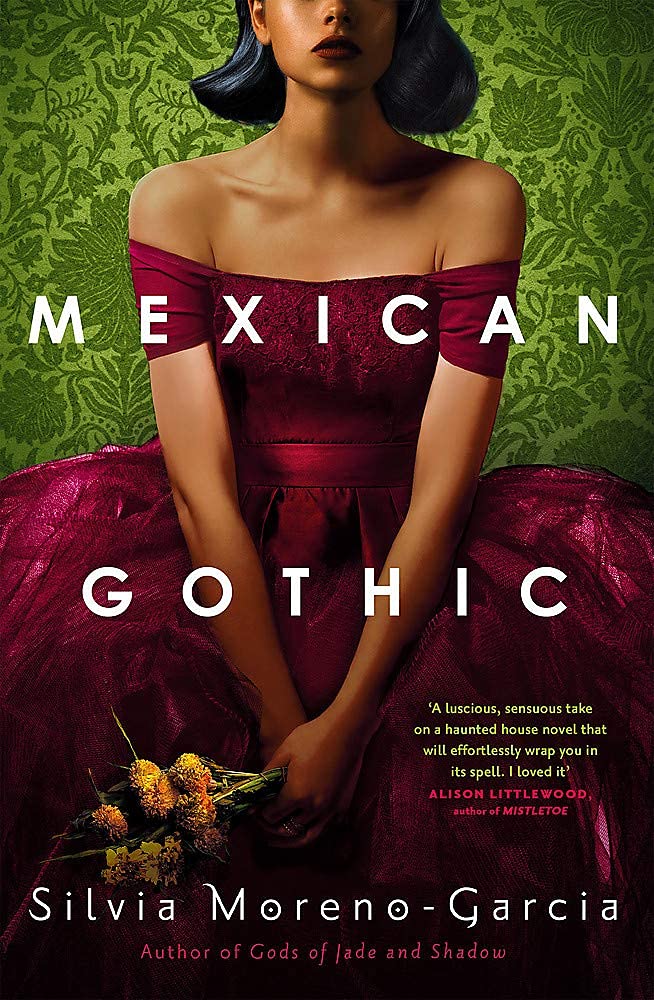 Mexican Gothic by Silvia Moreno-Garcia - Paperback edition cover from the 3 books collection set