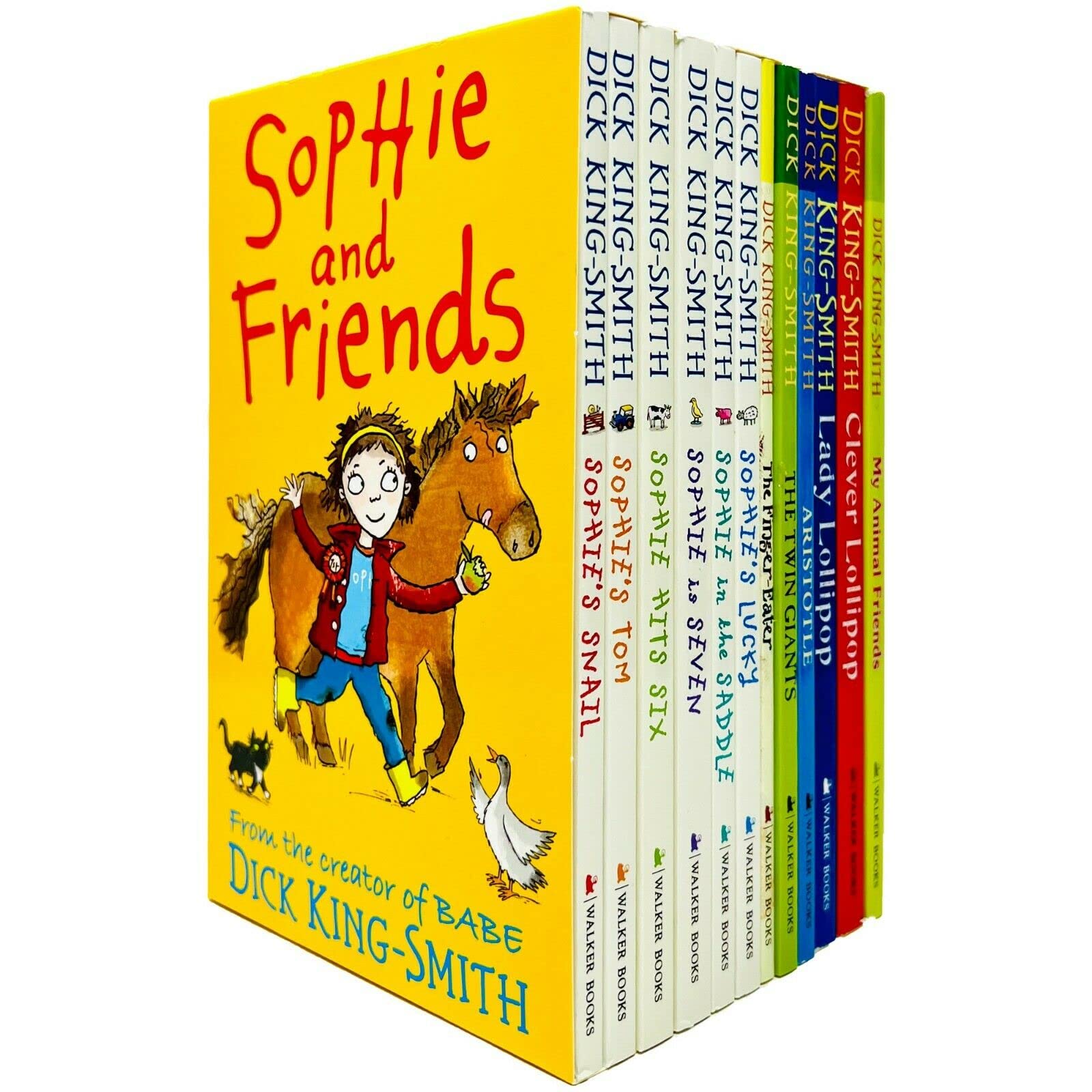 Sophie and Friends Series Books 1-12 Collection Set by Dick King-Smith - Paperback - Ages 5-9