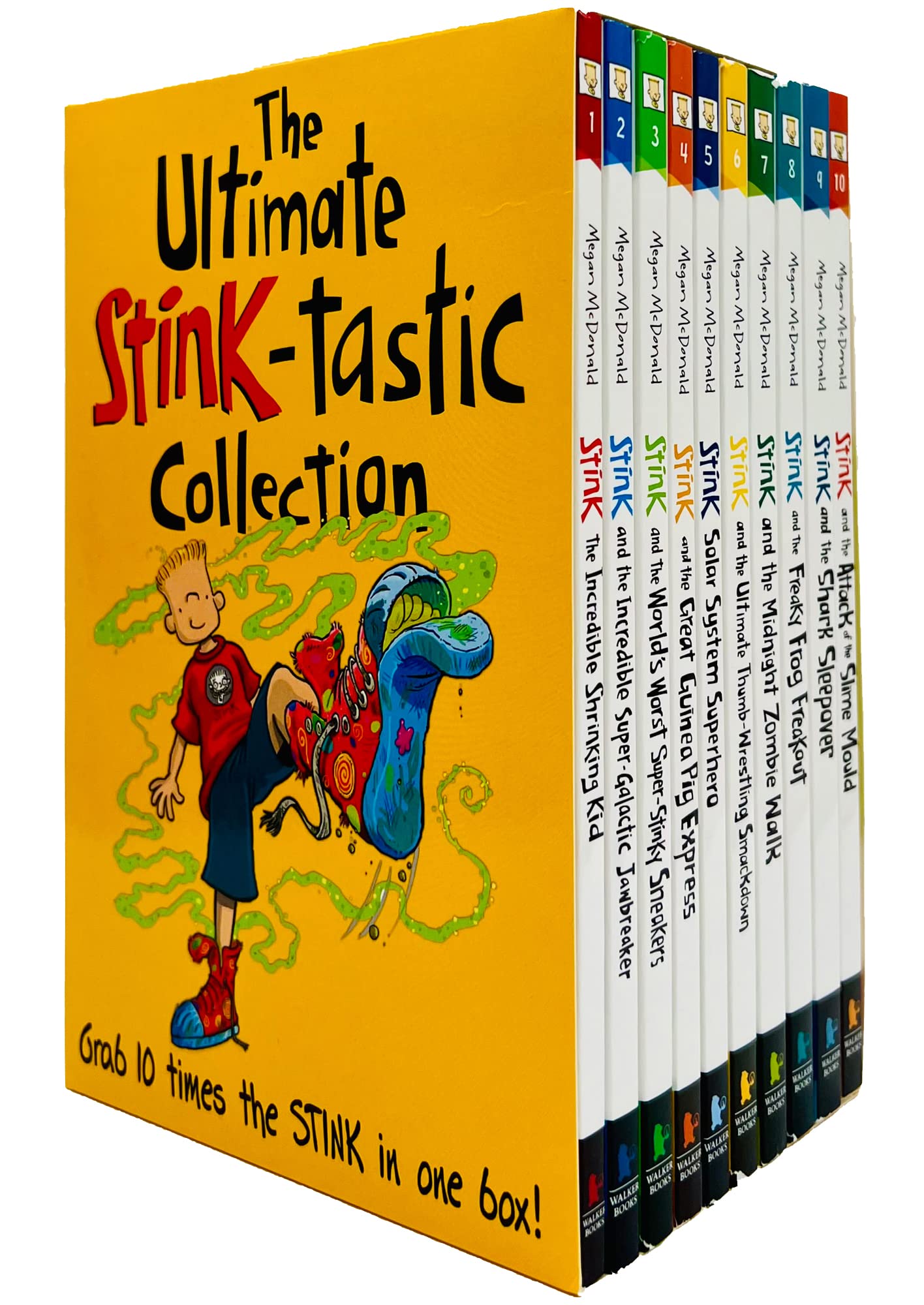 Stink Series 10 Books Collection Set by Megan McDonald - Paperback box set for ages 7-9