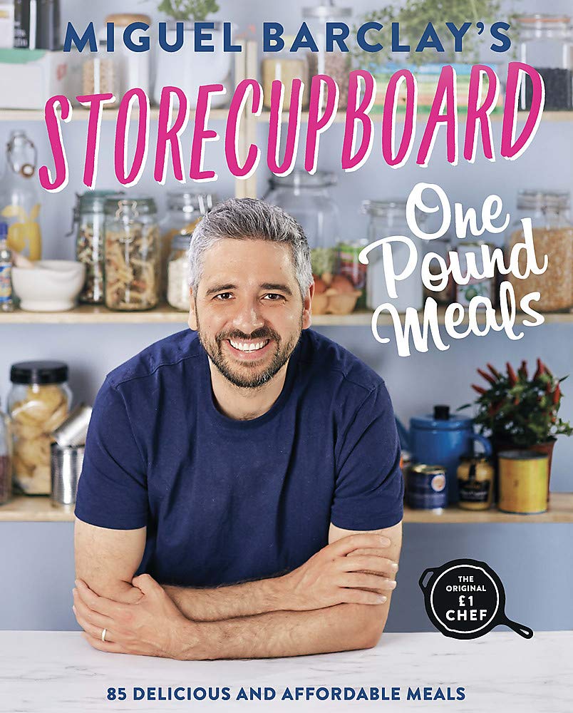 Storecupboard One Pound Meals by Miguel Barclay - 85 budget recipes - Paperback cookbook cover