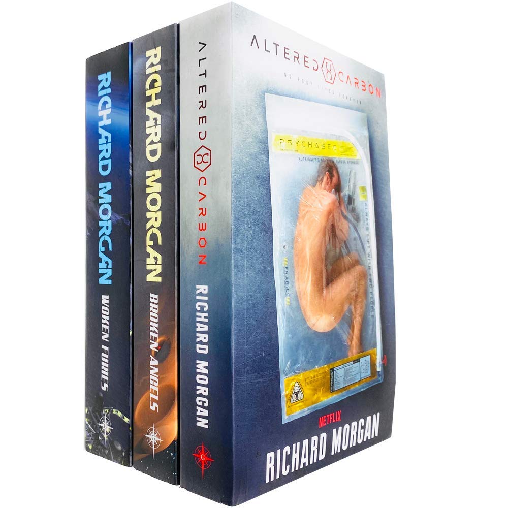 Takeshi Kovacs Novels 3 Books Collection Set by Richard Morgan - Altered Carbon, Broken Angels, Woken Furies - Paperback