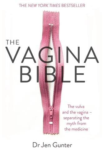 The Vagina Bible by Dr. Jennifer Gunter - Paperback edition - women's health book cover
