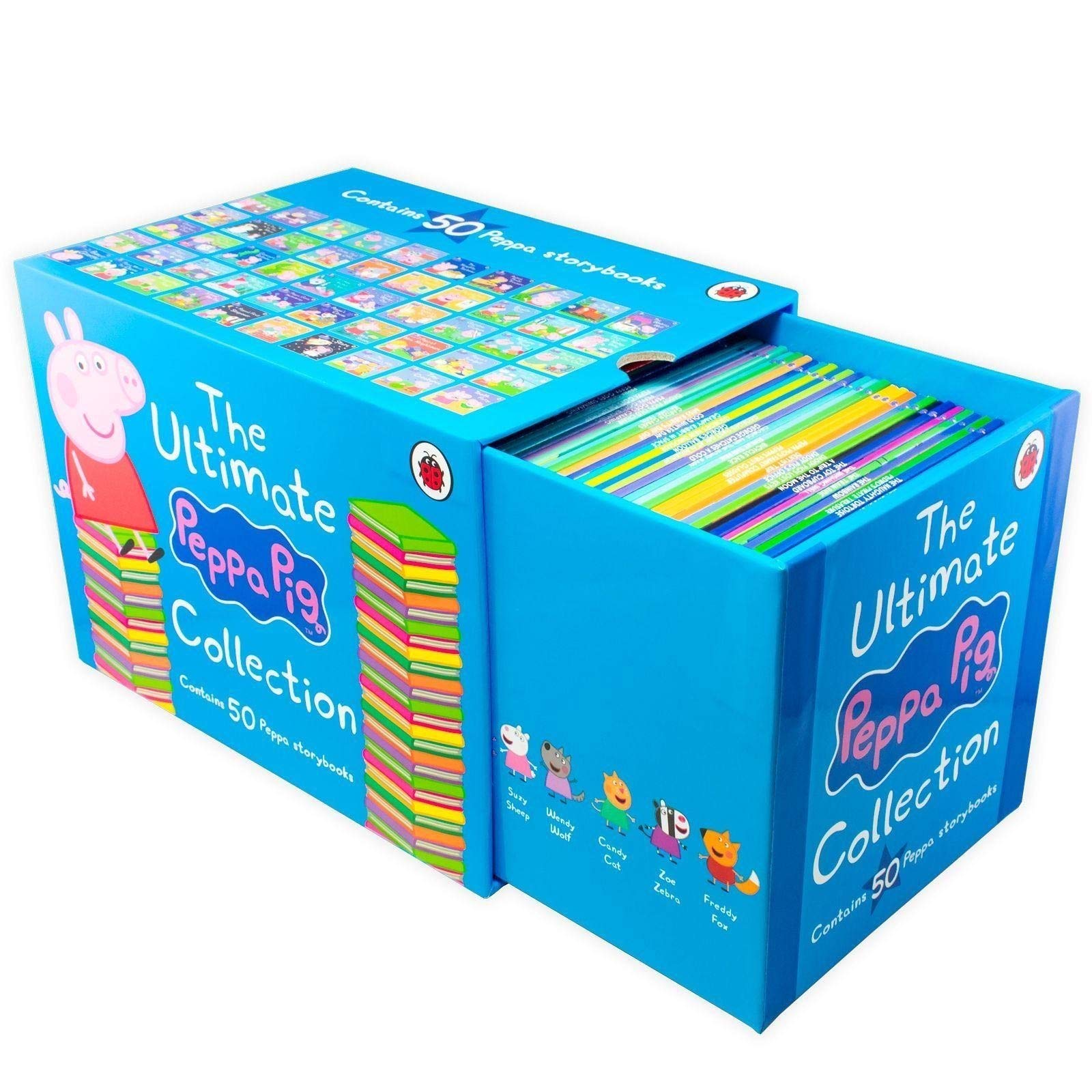 The Ultimate Peppa Pig Collection 50 Classic Storybooks Box Set - Hardback - Ages 3-7