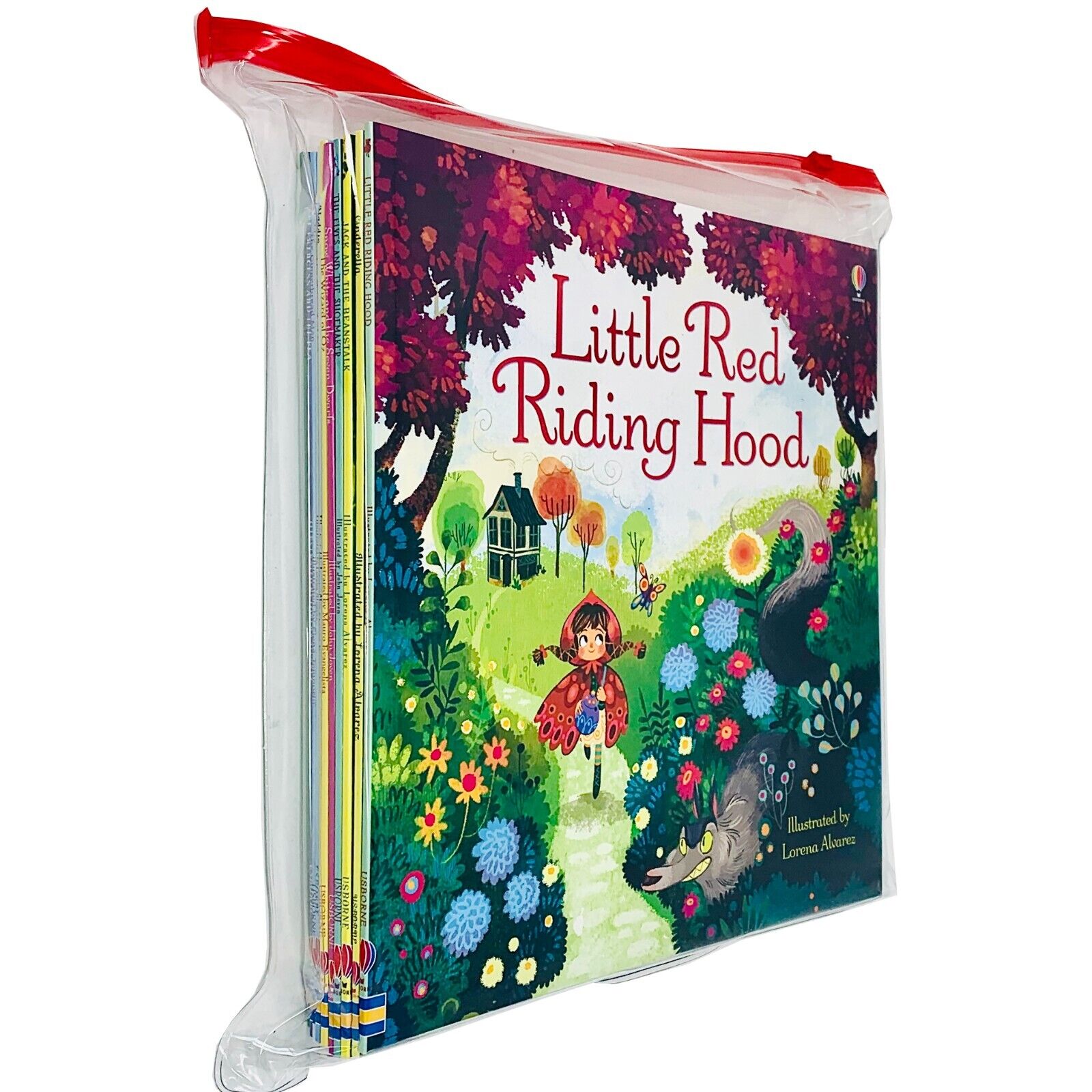 Ten Usborne First Reading picture books shown together - fairy tale collection set for young children