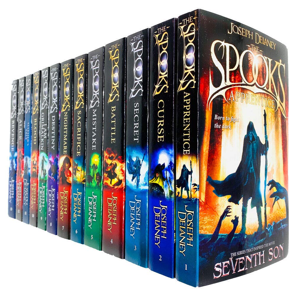 The Wardstone Chronicles 13 Books Collection Set by Joseph Delaney - complete Spook's series paperback box set for ages 9-12