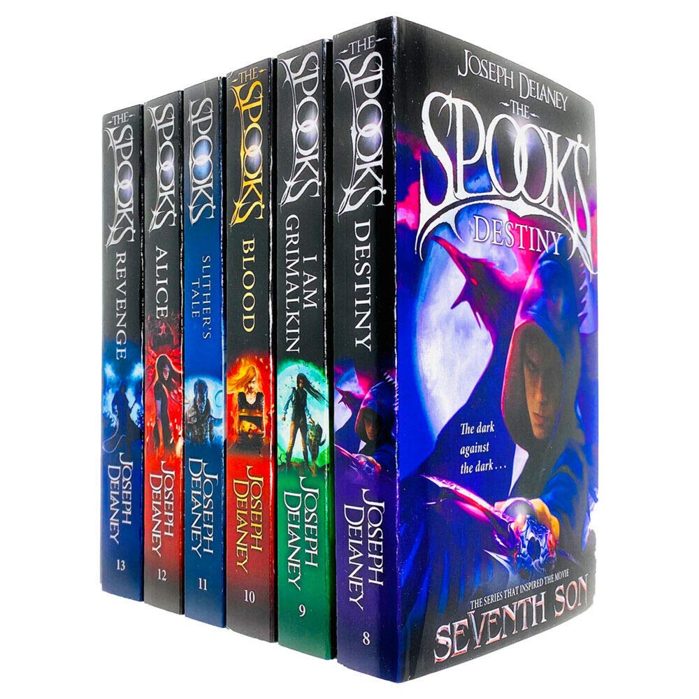 Wardstone Chronicles Books 8-13 Collection Set by Joseph Delaney - 6 paperback books - Ages 9+ - The Spook's Destiny to The Spook's Revenge