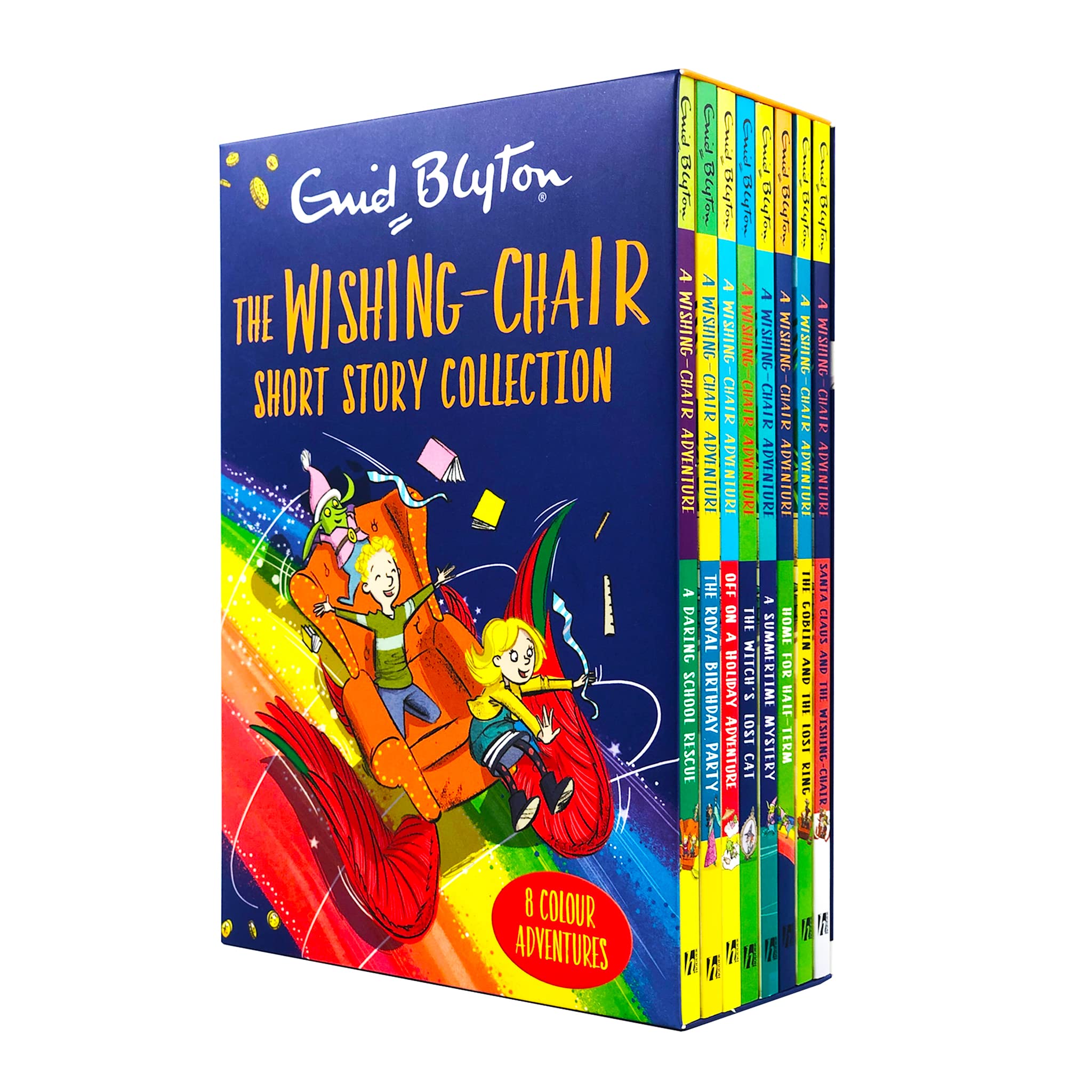 The Wishing-Chair Short Story Collection 8 Books Box Set by Enid Blyton - Paperback - Ages 5-8