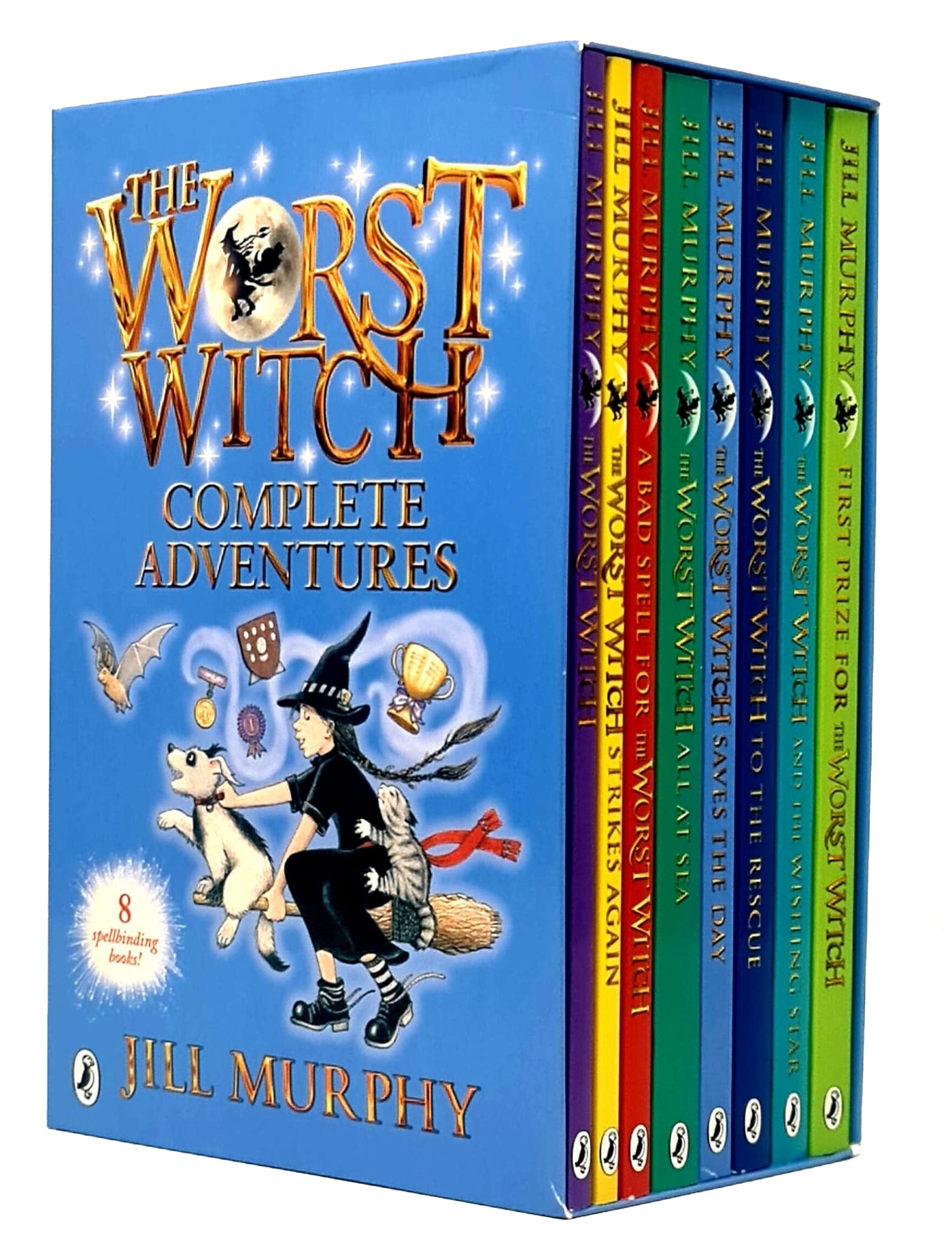 The Worst Witch Complete Adventures 8 Books Collection Set by Jill Murphy - Paperback - Ages 7-9